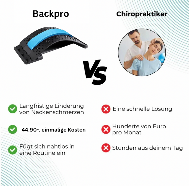 Edora’s™ PointRelief BackPro